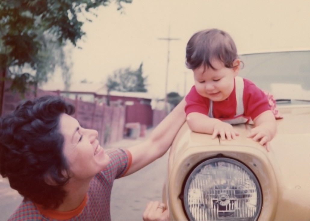 Matt de La Pena with Nana